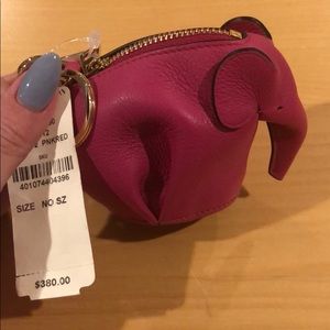 Loewe’s elephant coin purse. Brand new!